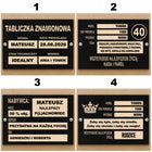 Skrzynka na Alkohol Prezent 18 30 40 50 60 Urodziny dla Mężczyzny Mamlitra z grawerem, stojak na butelkę, niezbędnik