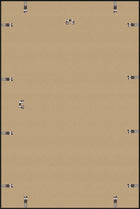 Rama na plakaty 61x91,5 cm Czarna Aluminiowa Ramka na zdjęcia 91,5x61 cm oprawa do grafiki, posteru, wydruku, dekoracja