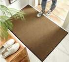 Duża wycieraczka wejściowa do butów zewnętrzna pod drzwi 3D brązowa 60X90CM mata gumowa pvc tekstylna 6 mm do