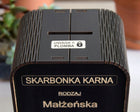 Fajny Śmieszny Prezent Skarbonka Karna Małżeńska Rocznica Ślubu Męża Żony na drobne kary, gadżet dla pary, urodziny