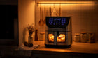 Frytkownica beztłuszczowa AIR fryer frytownica electo 2000W 14 programów 8l srebrny/szary