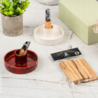 Podstawka pod Kadzidełka Ceramiczna do Palo Santo Szałwii Kominek 11cm kadzielniczka do kadzidła, palenia ziół i