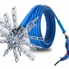Wycior TURBO do czyszczenia komina na wiertarkę 16 ŁAŃCUCHÓW szczotka - 6m środek do czyszczenia