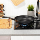 Patelnia granitowa nieprzywierająca do smażenia duszenia basic line 28 cm na kuchenkę gazową, elektryczną i ceramiczną