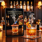 Zestaw do Wędzenia Whisky Smoker Prezent dla Mężczyzny 11w1 Palnik Wiórki