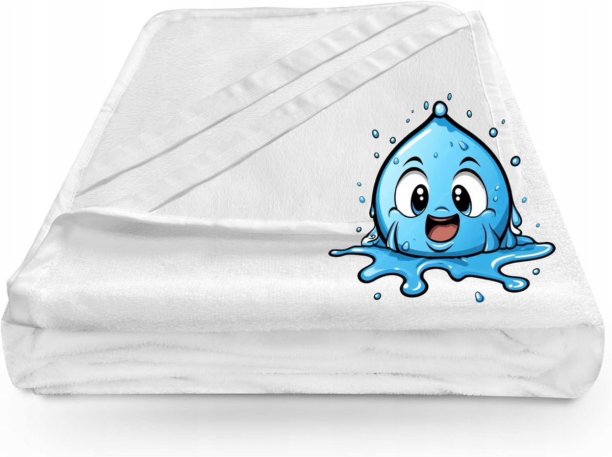 Ochraniacz na materac wodoodporny gruby 180x200 premium z lamówką 170 g/m2 podkład higieniczny do łóżka, zabezpieczenie