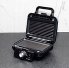 Gofrownica 3w1 – opiekacz, toster, grill, regulacja temperatury, wysoka moc nominalna czarny