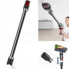 Rura do dyson Digital Slim / V12 Detect Slim rura teleskopowa zamiennik 74 cm srebrny/szary