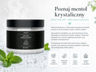 Mentol Krystaliczny 100g (0,1kg) Premium – Sauna, Inhalacja, Aromaterapia