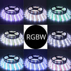 Taśma LED 5050 300 LED IP20 5m - rgbw + neutralna pasek świetlny, dekoracyjne oświetlenie wnętrz 12V, 3300 lm, 72W
