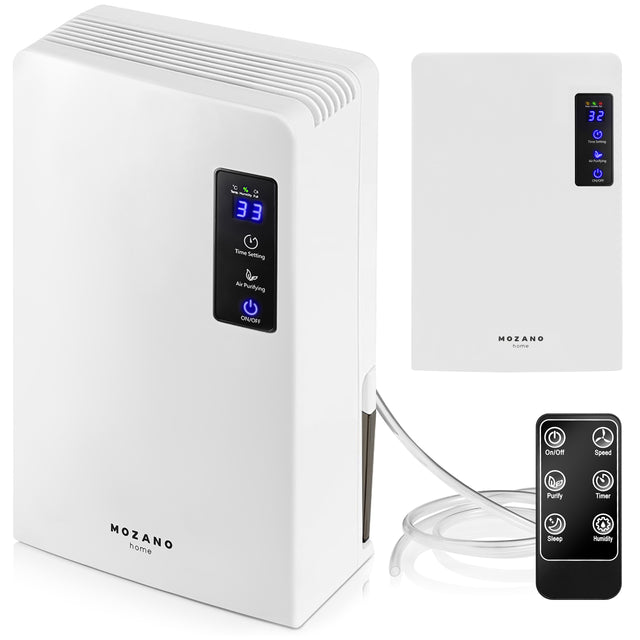 Duży osuszacz powietrza pochłaniacz wilgoci oczyszczacz 90W 2200ml UV+TIO2 90 w