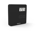 TECH STEROWNIKI ST-294 v1 przewodowy regulator pokojowy z wyświetlaczem pokojowy, regulator biały