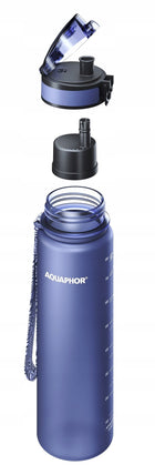 Butelka filtrująca aquaphor City 800 ml Granatowy niebieski