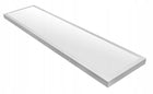Panel LED Sufitowy 60W natynkowy 120 x 30cm Plafon 5400 lm lampa biurowa, oprawa oświetleniowa, biała, do wnętrz