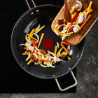 Wok TEFAL Nordica 28 cm stal indukcja powłoka ceramiczna patelnia głęboka nieprzywierająca do smażenia i duszenia, do