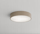 Lampa sufitowa łazienkowa na taras plafon cleo 400 IP54 Beżowy 40 cm oprawa z gwintem E27, zasilanie sieciowe, klasa