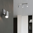 Plafon ring 3 chrom SL.0729 Sollux Lighting oprawa sufitowa GU10, potrójna, szerokość 45 cm, do salonu