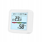 Termometr Czujnik temperatury wilgotno. wifi tuya ekran LCD raporty excel higrometr do domu, bluetooth, zasilanie