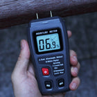 Wilgotnościomierz do drewna Miernik wilgotności drewna wyświetlacz LCD tester wilgoci, pomiar desek i tarcicy, kontrola
