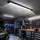 Lampa LED Sufitowa Oprawa Hermetyczna Do Garażu Warsztatu 72W 120cm 8000lm oświetlenie przemysłowe, montaż natynkowy