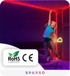Taśma LED RGB 10m ledy 230V 12V z pilotem Bardzo mocna zestaw + aplikacja oświetlenie dekoracyjne wielokolorowe do