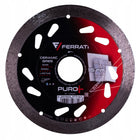 Tarcza diamentowa do idealnego cięcia gresu ceramiki 115mm puro+ FERRATi z 3 sztuk