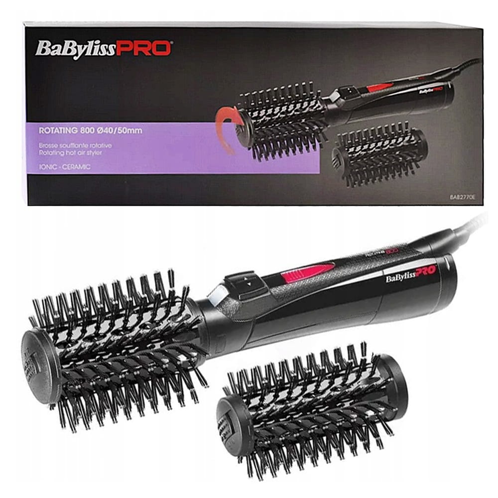 BaByliss Pro Rotating obrotowa suszarko-lokówka 800W BAB2770E czarny