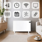 Grzejnik promiennik na podczerwień panel elektryczny EBERG 600W ECO IR WiFi długofalowe 600 W