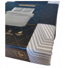 Pościel Bawełna Satynowa 100% 200x220 Hotel Royal Komplet 2 Poszewki 60x70 poszwa na kołdrę zapinana na guziki