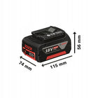 Oryginalny akumulator bateria bosch Professional GBA 18V 4,0Ah 4Ah 4.0Ah