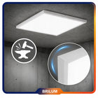 Panel LED Sufitowy 40W Natynkowy 60 x 60cm Plafon 3600lm Orega Oprawa IP40 lampa kwadratowa do biura, neutralna barwa