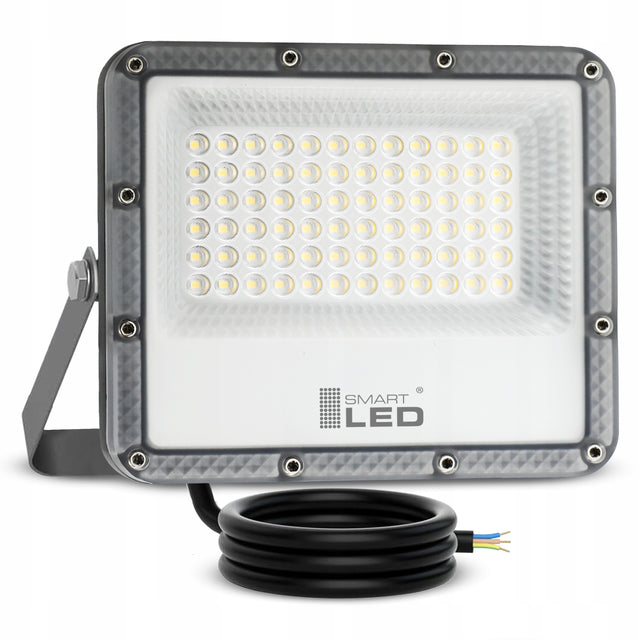 Halogen LED Naświetlacz Lampa 50W 5500lm Premium Reflektor Zewnętrzny IP65 do oświetlenia podjazdu, garażu i ogrodu, biały neutralny 4500 K