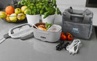 Elektryczny lunch BOX podgrzewacz obiad 230/12/24V + torba termiczna pojemnik na żywność 1100 ml do samochodu i pracy