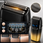 Golarka foliowa męska do brody twarzy głowy shaver barber tytanowa 9000 RPM