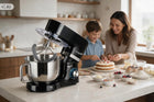 Robot kuchenny planetarny mikser koliber X-3200-W 6.2l 7w1 wielofunkcyjny do wyrabiania ciasta i ubijania, moc 2000 w