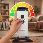 Grzejnik elektryczny konwektorowy energooszczędny termostat Wisser 2000W 540 mm 320 mm grzewcza biały