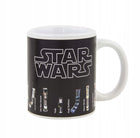 Kubek - Star Wars Weapon 300 ml zmieniający się ceramiczny gadżet do kawy i herbaty, termoaktywny