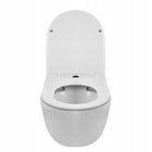 Aquauno wisząca miska WC podwieszana rimless + deska wolnoopadająca vela odpływ poziomy do łazienki