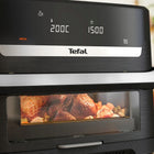 Frytkownica beztłuszczowa AIR fryer tefal EY9278E0 technologia podczerwieni 2700 w czarny