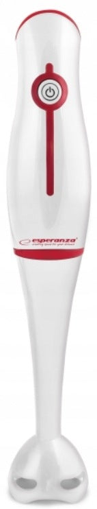Esperanza frappe Blender Ręczny 250W Czerwony Regulacja Prędkości Turbo