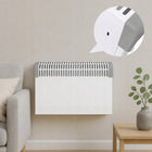 GRZEJNIK ELEKTRYCZNY KONWEKTOROWY TERMOSTAT 3 TRYBY 750W 1250W 2000W NAWIEW 520 mm 390 mm grzewcza biały