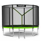 Trampolina ogrodowa 312cm 10ft neosport model 2025 do skakania, okrągła z siatką zabezpieczającą, udźwig 150 kg, 54