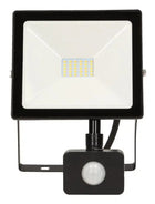 Alled 30W Naświetlacz LED z PIR 2300lm IP44 4000K reflektor z czujnikiem ruchu, lampa do ogrodu, światło białe neutralne