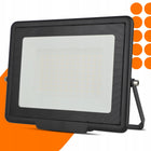 Halogen LED Naświetlacz Lampa Zewnętrzna Nad Garaż 100W IP65 4500K Czarny reflektor do podjazdu, biały neutralny, 8000