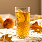 6 SZKLANEK WYSOKICH SZLIF, ELEGANCKIE 300 ml do drinków i koktajli, bezbarwne, nadają się do mycia w zmywarce