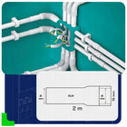 Rura Elektroinstalacyjna Gładka Kielichowana Sztywna RLM 18mm 40mb 20 szt. osłona do przewodów i kabli elektrycznych