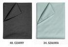 Prześcieradło bez gumki 180x220 bawełniane tradycyjne 100% bawełna kolory płaskie do łóżka, certyfikat oeko-tex