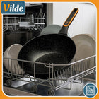 Wok GRANITOWY duża patelnia głęboka do smażenia duszenia 32 cm VILDE powłoka non-stick, indukcja, zmywarka