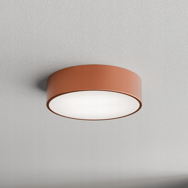 Lampa sufitowa Plafon cleo 300 Miedziany 30cm oprawa oświetleniowa okrągła, gwint E27, maks. 24 w, pomarańczowa