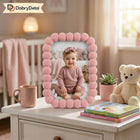 Ramka na zdjęcia 10x15 cm bubble frame 3D stojąca / Różowa Pastelowa oprawa fotografii, dekoracja wnętrza, z tworzywa